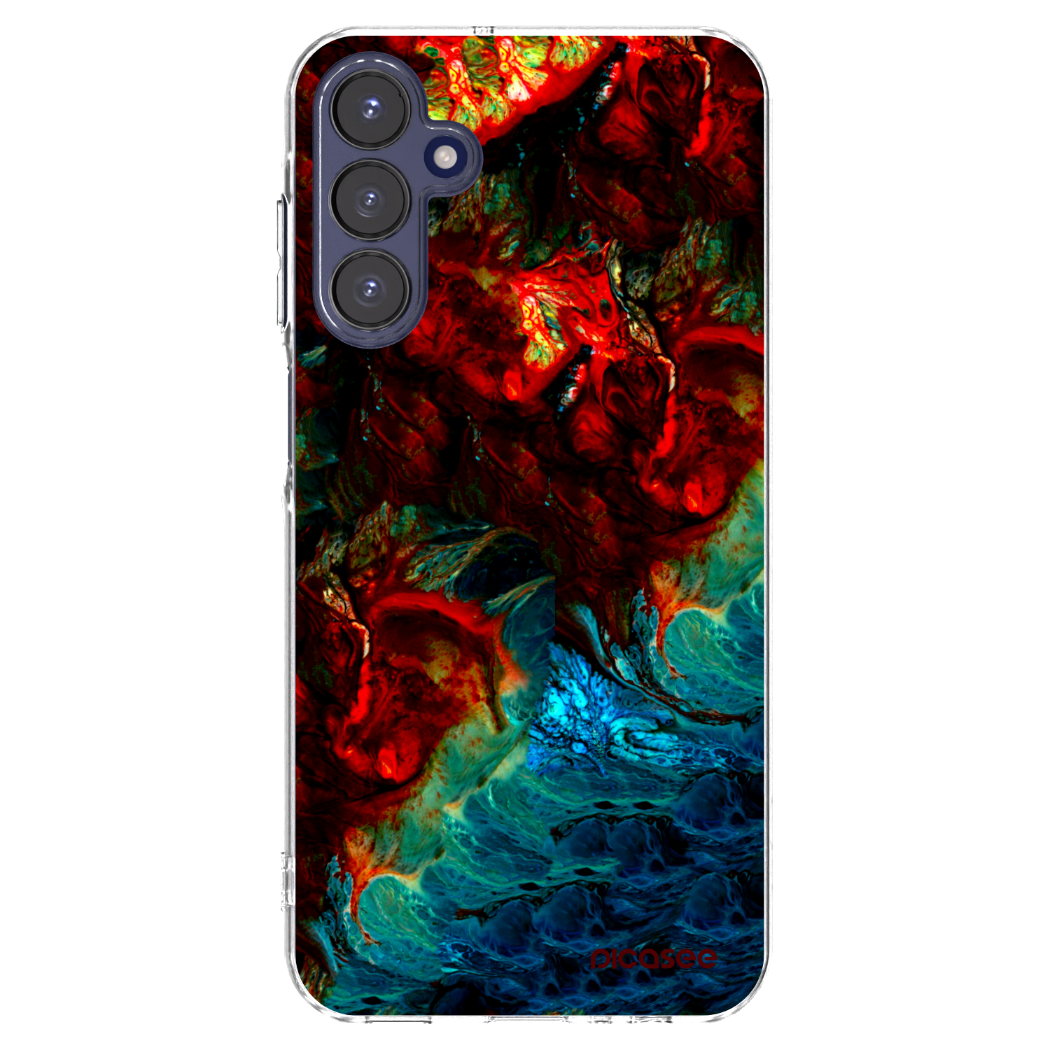 Picasee silikonový průhledný obal pro Samsung Galaxy A15 A155F 4G - Universe