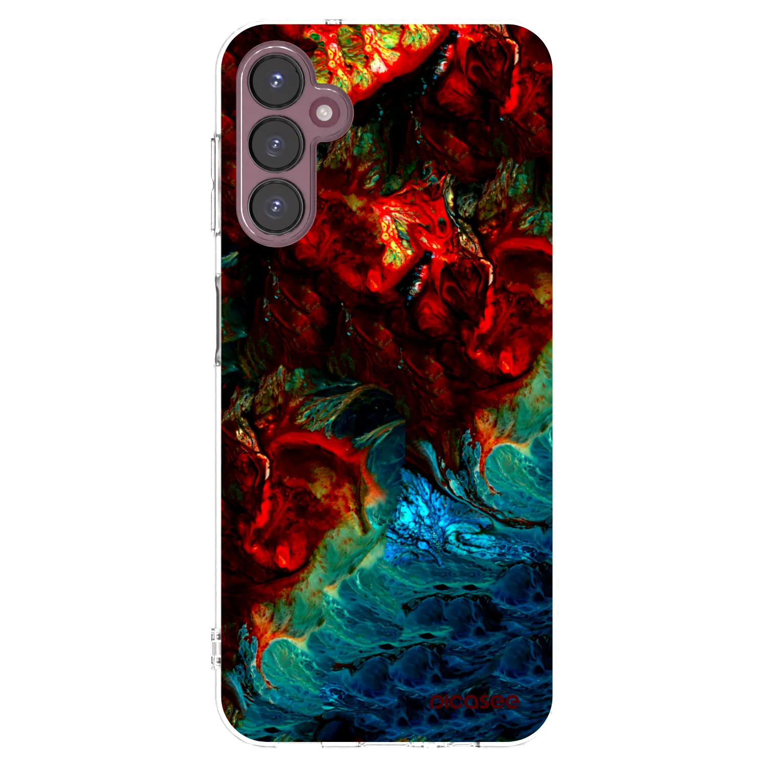Picasee silikonový průhledný obal pro Samsung Galaxy A05s A057G - Universe