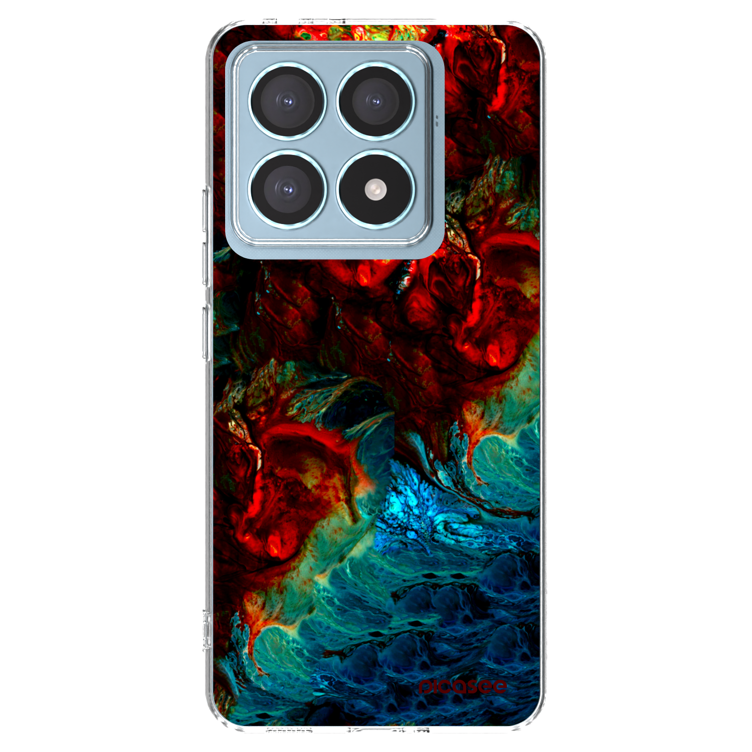 Picasee silikonový průhledný obal pro Xiaomi 14T Pro - Universe