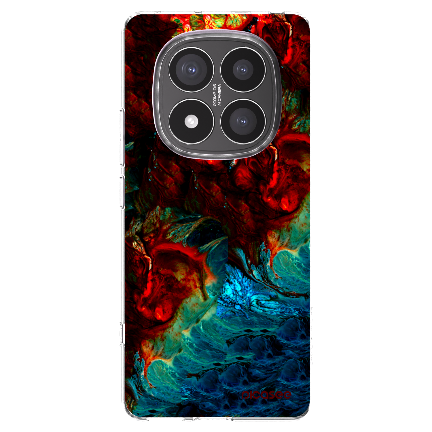 Picasee silikonový průhledný obal pro Xiaomi Redmi Note 14 Pro+ 5G - Universe