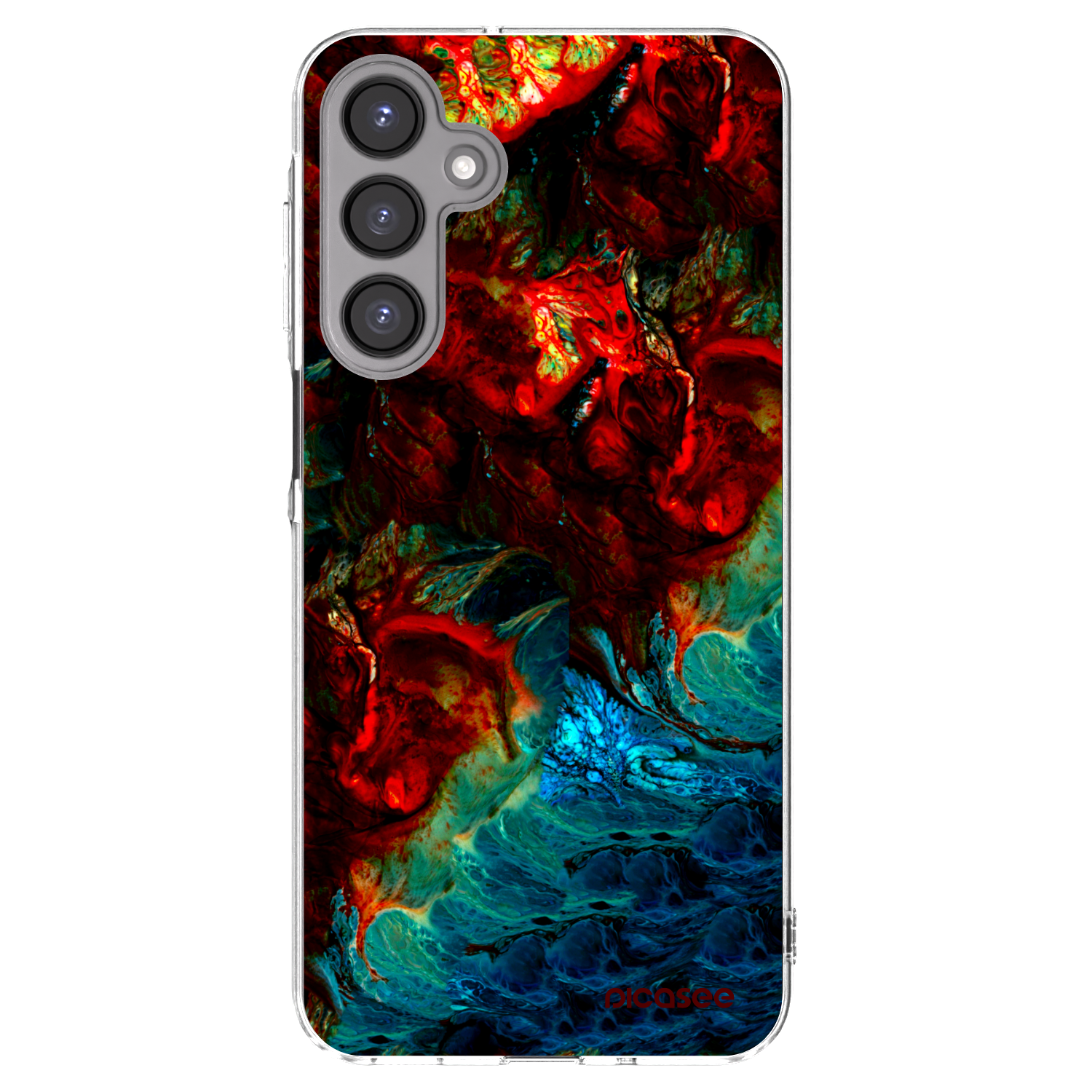 Picasee silikonový průhledný obal pro Samsung Galaxy A16 5G - Universe