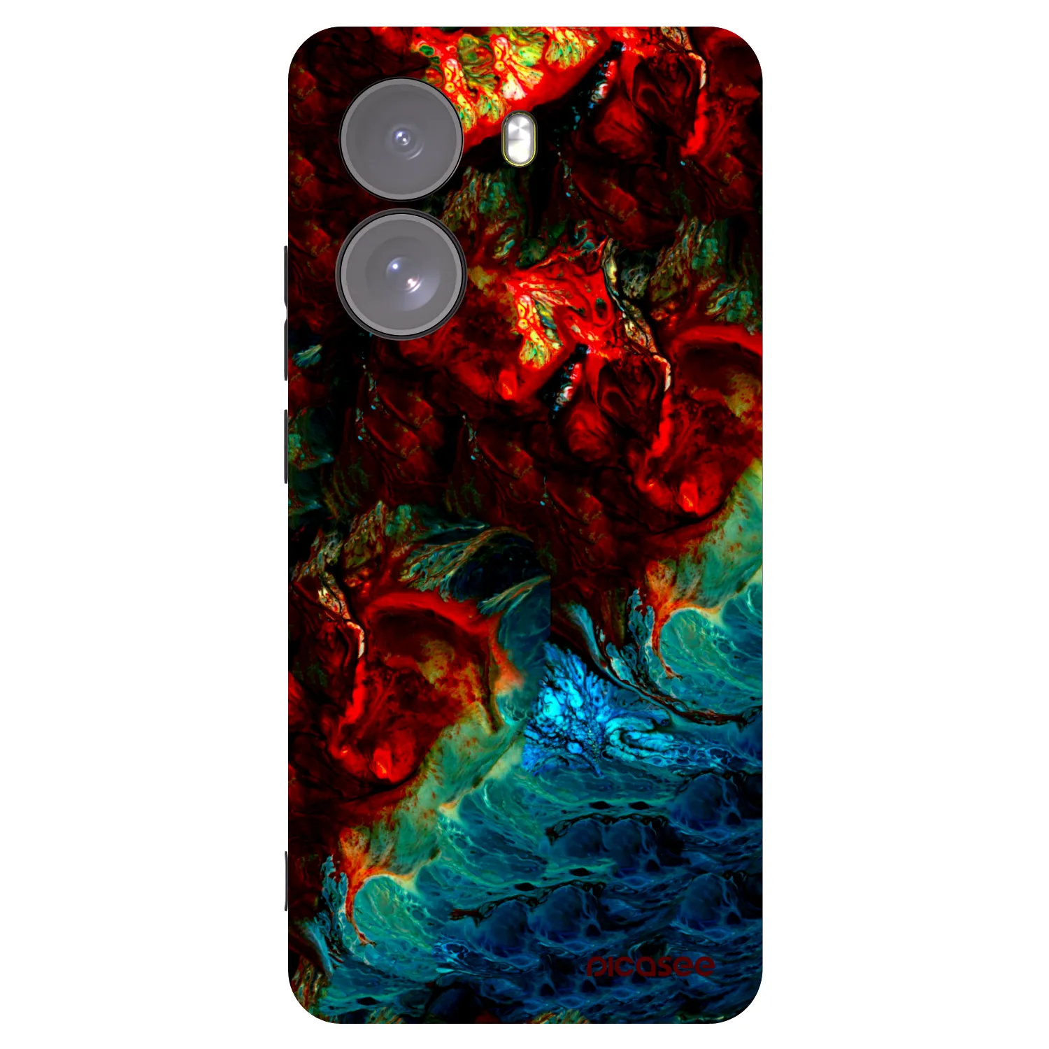 Picasee silikonový černý obal pro Xiaomi Poco X7 - Universe