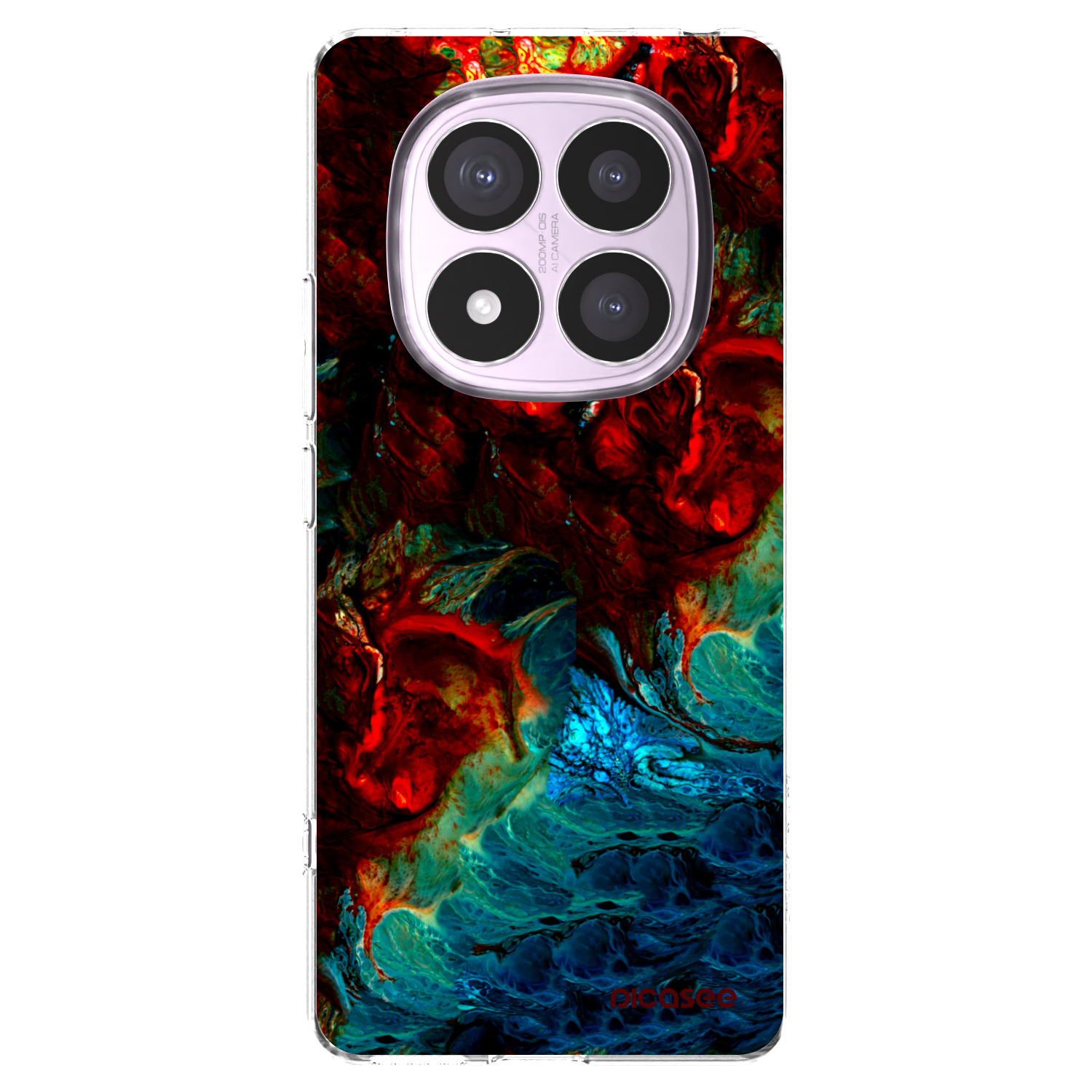 Picasee silikonový průhledný obal pro Xiaomi Redmi Note 14 Pro 4G - Universe