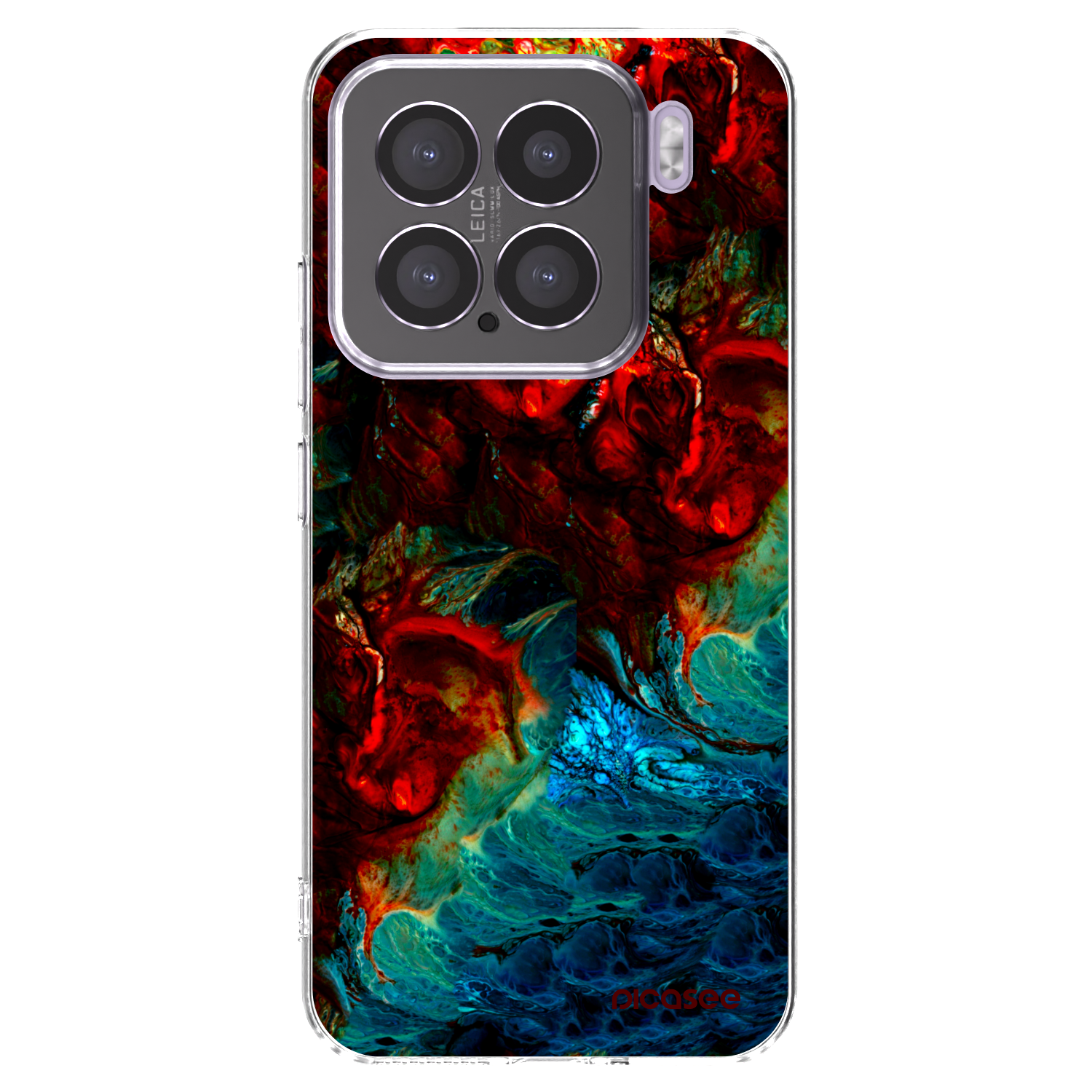 Picasee silikonový průhledný obal pro Xiaomi 15 - Universe