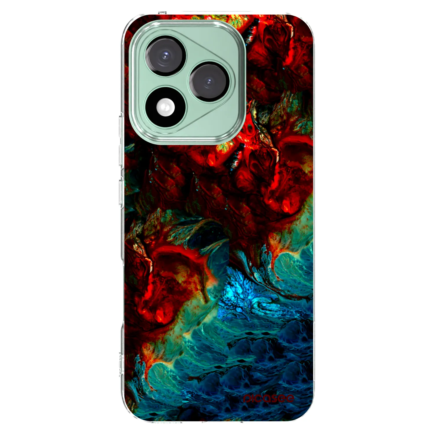 Picasee silikonový průhledný obal pro Honor 400 Lite 5G - Universe
