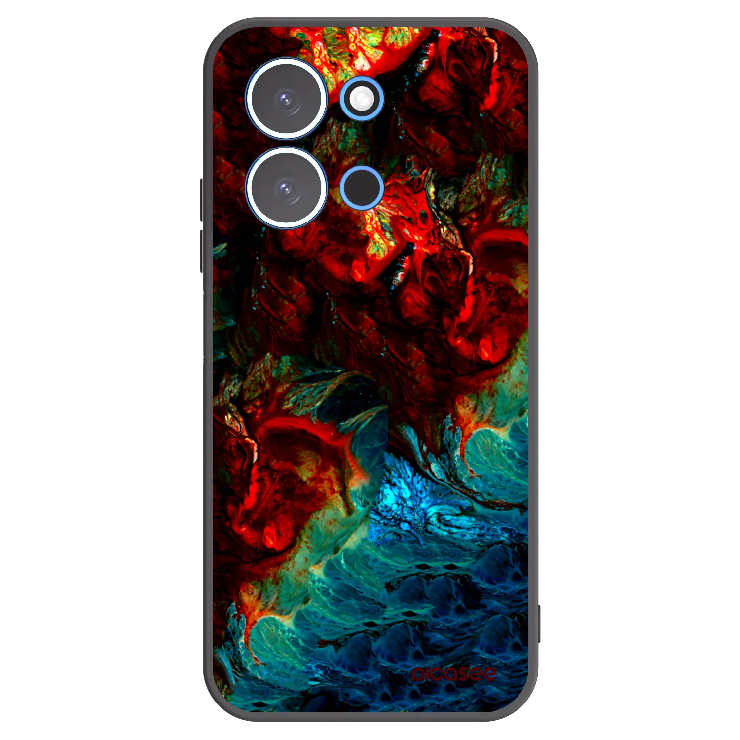 Picasee silikonový černý obal pro Xiaomi Redmi 15C 4G - Universe