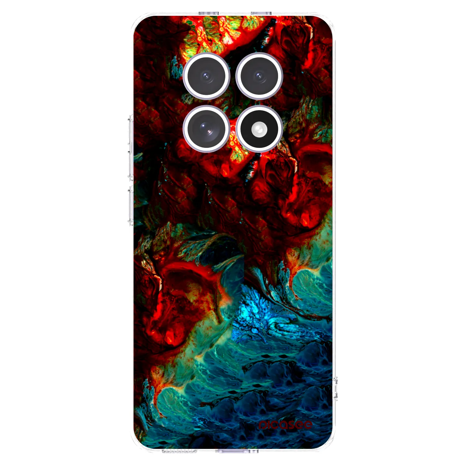Picasee silikonový průhledný obal pro Xiaomi Redmi Note 15 - Universe