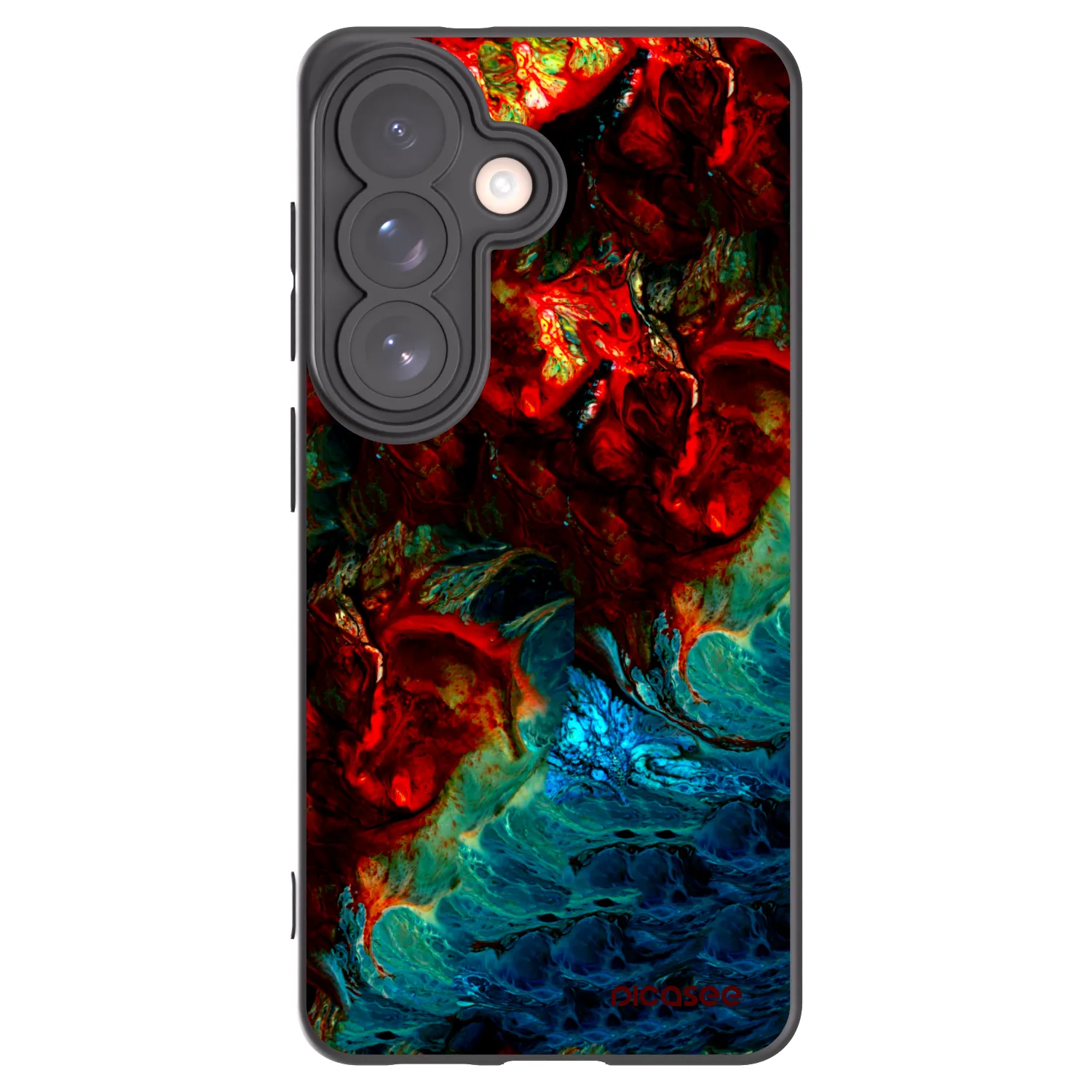 Picasee silikonový černý obal pro Samsung Galaxy S26 - Universe