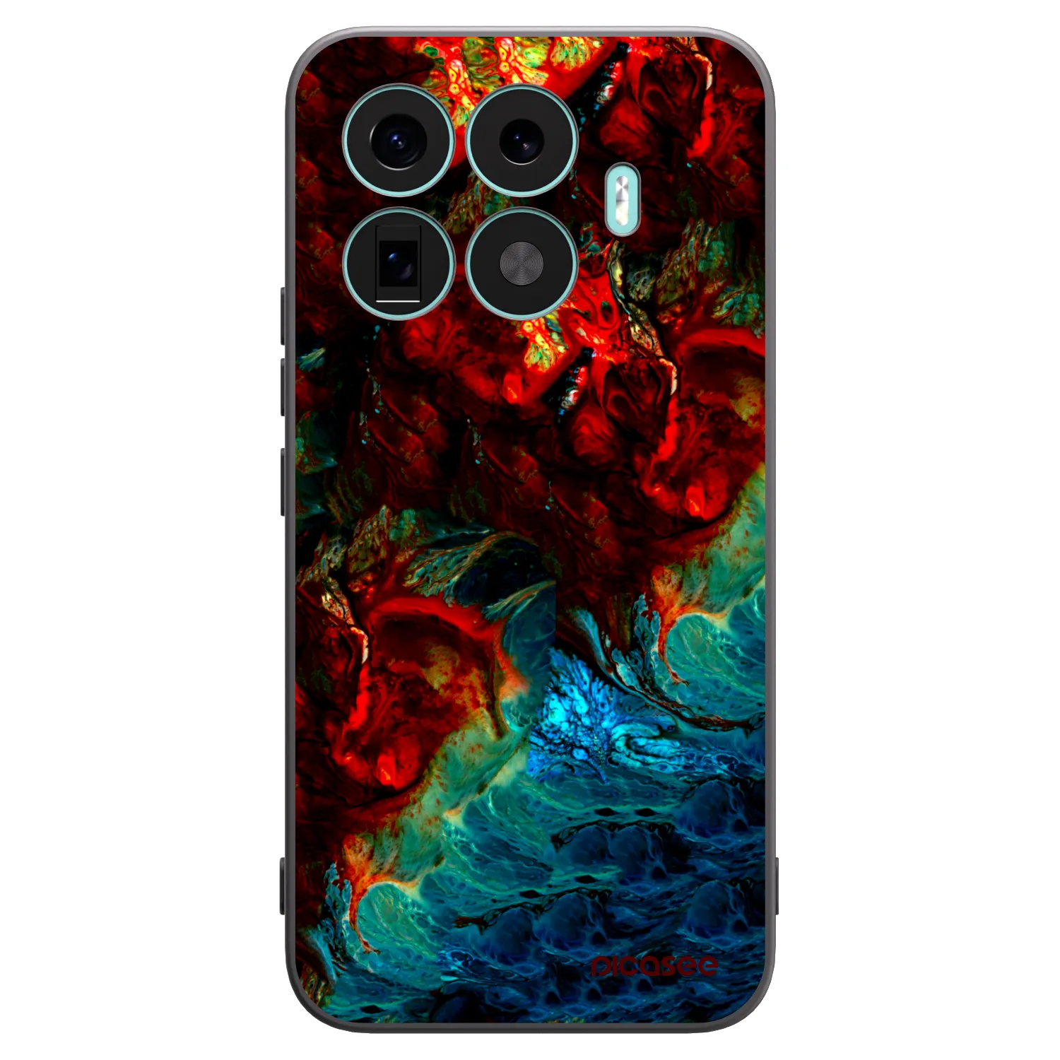 Picasee silikonový černý obal pro Xiaomi 17T Pro - Universe