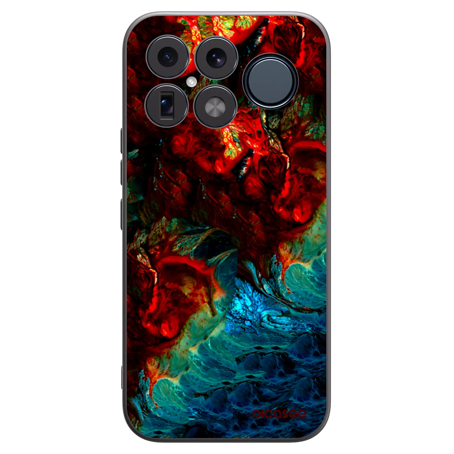 Picasee silikonový černý obal pro Xiaomi Poco F8 Ultra - Universe