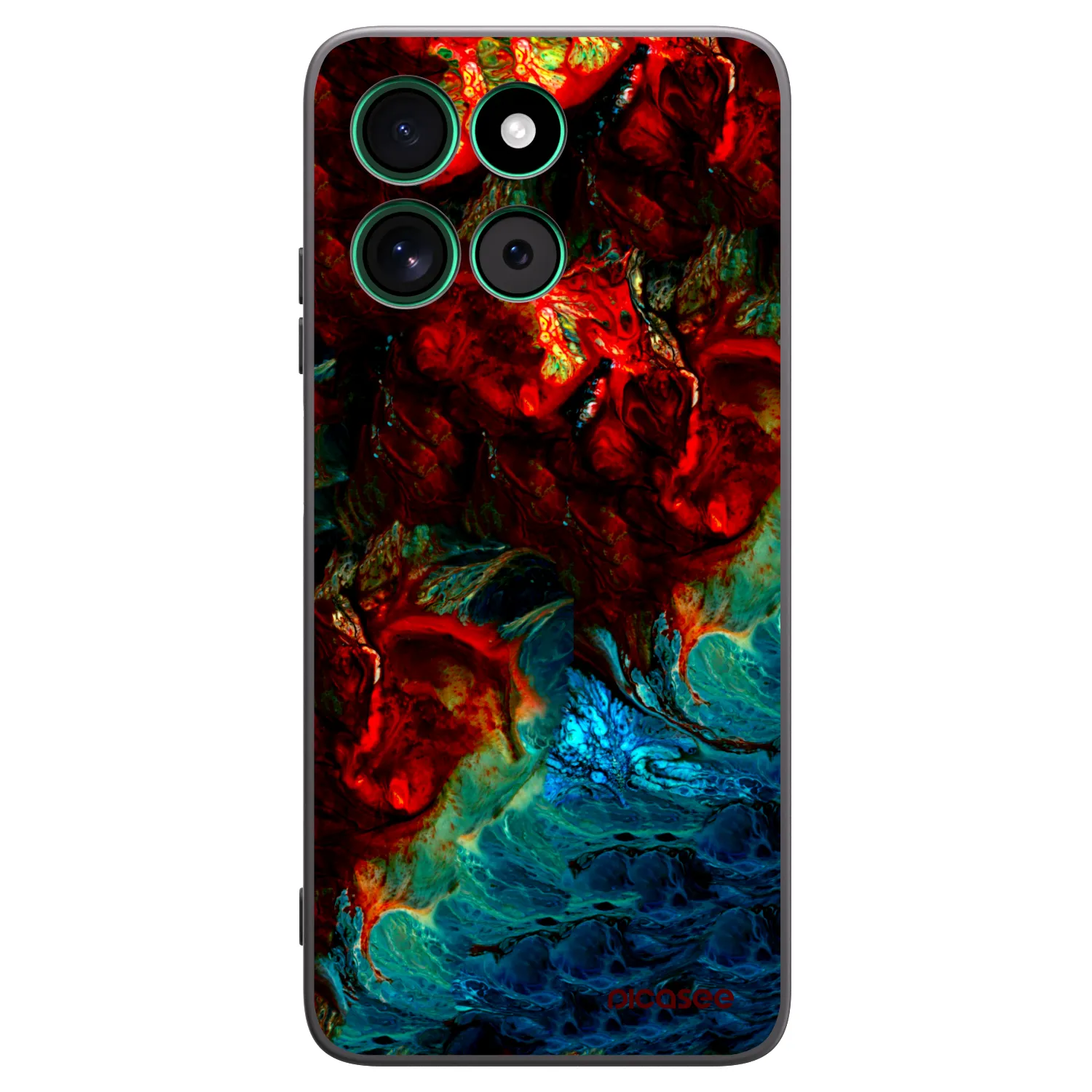 Picasee silikonový černý obal pro Motorola Moto G57 Power - Universe