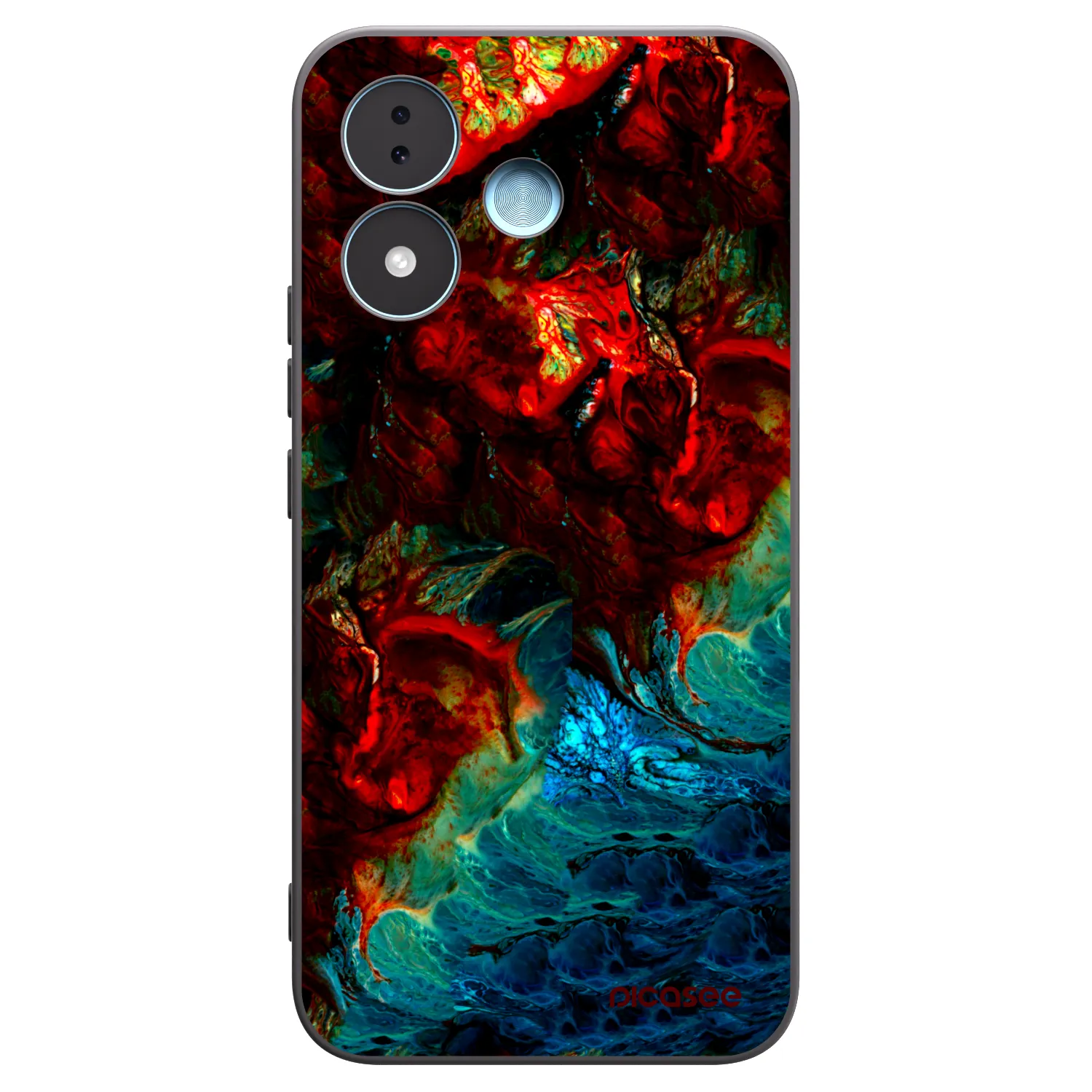 Picasee silikonový černý obal pro Xiaomi Redmi Note 17 5G - Universe