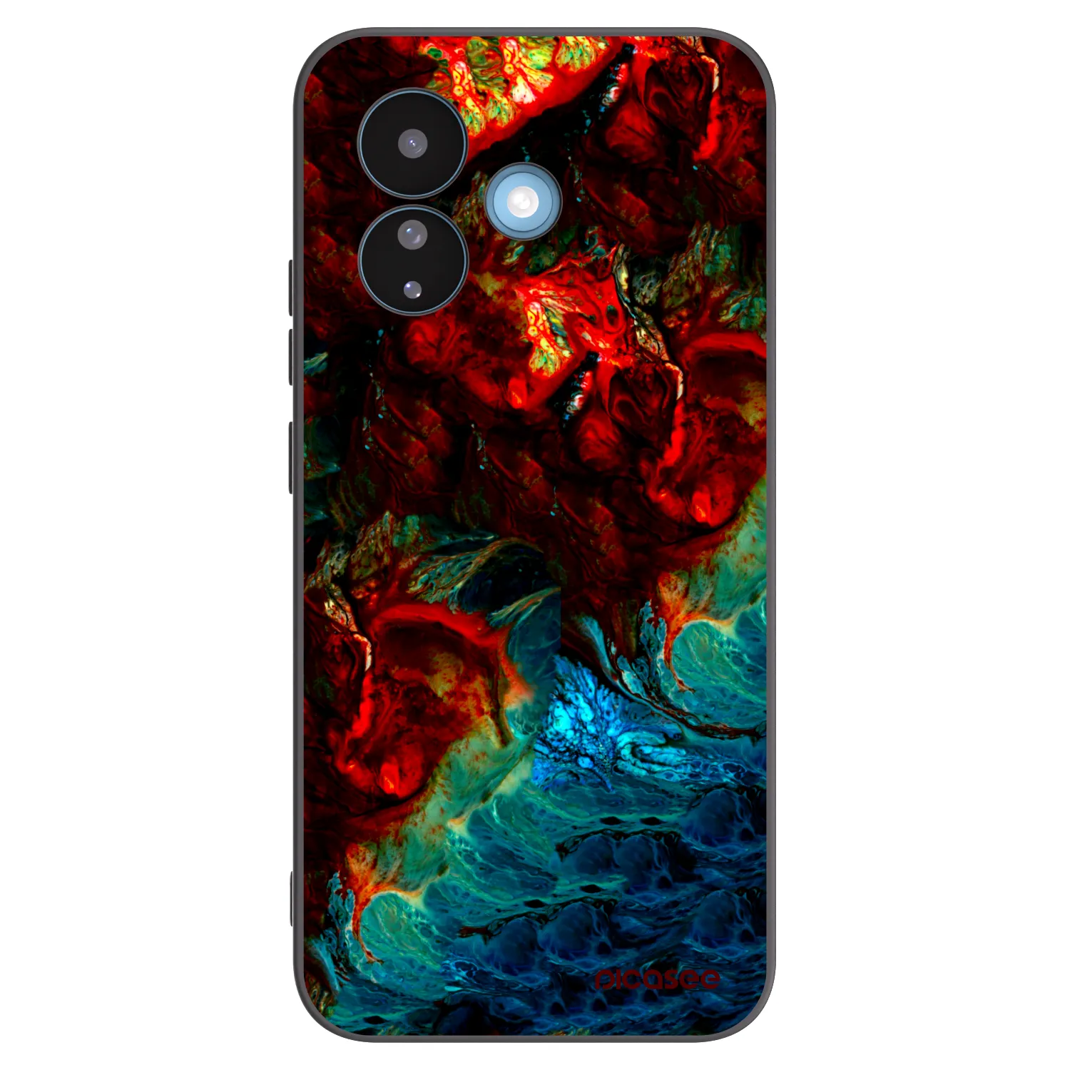 Picasee silikonový černý obal pro Xiaomi Redmi Note 17 Pro 5G - Universe