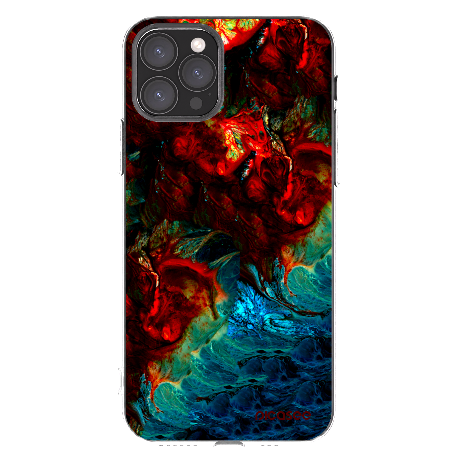 Picasee silikonový průhledný obal pro Apple iPhone 11 Pro - Universe