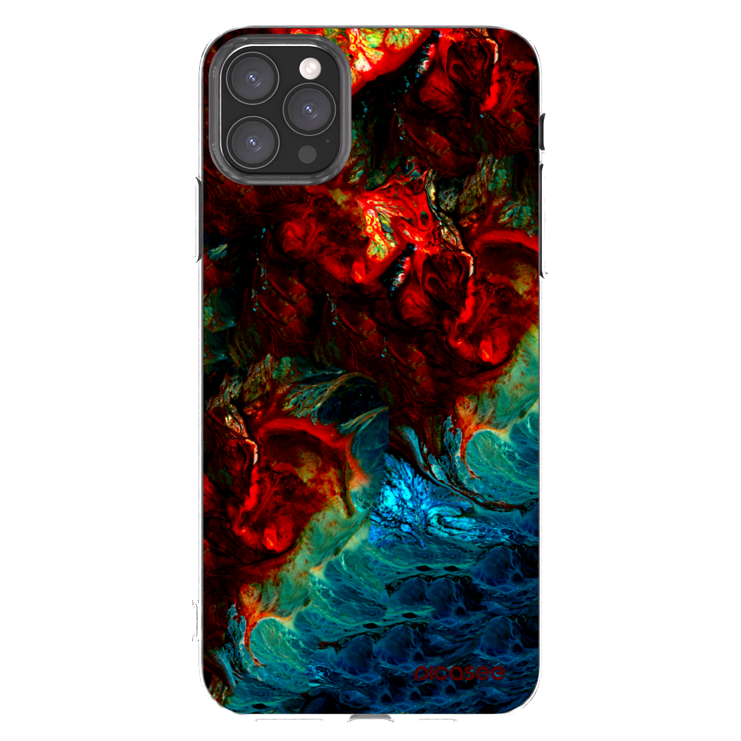 Picasee silikonový průhledný obal pro Apple iPhone 11 Pro Max - Universe