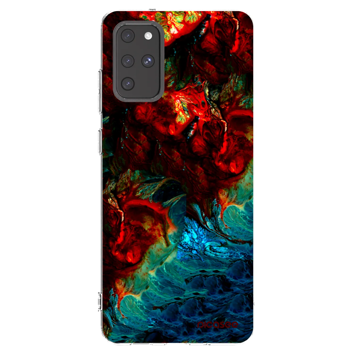 Picasee silikonový průhledný obal pro Samsung Galaxy S20+ G985F - Universe