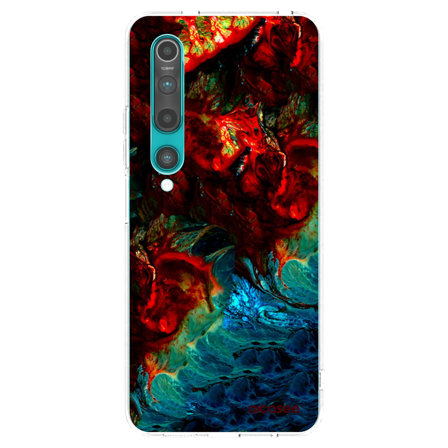 Picasee silikonový průhledný obal pro Xiaomi Mi 10 - Universe