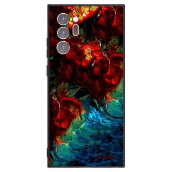 Picasee silikonový černý obal pro Samsung Galaxy Note 20 Ultra - Universe