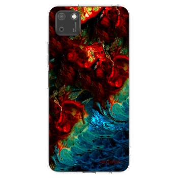 Picasee silikonový průhledný obal pro Huawei Y5P - Universe