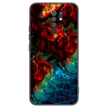 Picasee silikonový černý obal pro Xiaomi Redmi 9 - Universe