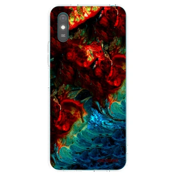 Picasee silikonový průhledný obal pro Xiaomi Redmi 9A - Universe