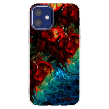 Picasee silikonový průhledný obal pro Apple iPhone 12 mini - Universe