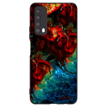 Picasee silikonový černý obal pro Huawei P Smart 2021 - Universe