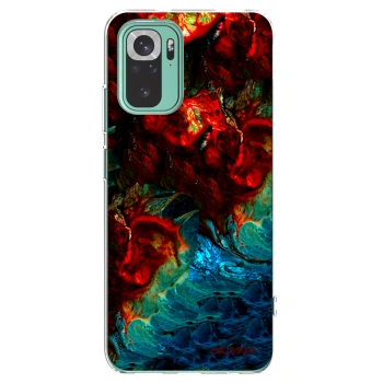 Picasee silikonový průhledný obal pro Xiaomi Redmi Note 10 Pro - Universe