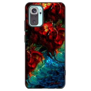 Picasee silikonový černý obal pro Xiaomi Redmi Note 10 Pro - Universe