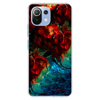 Picasee silikonový průhledný obal pro Xiaomi Mi 11 Lite - Universe