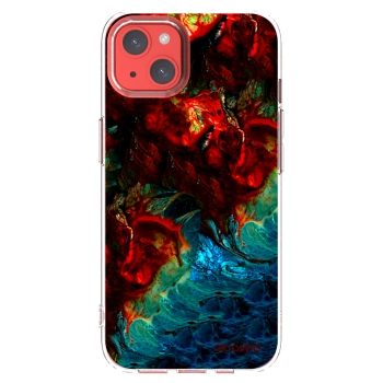 Picasee silikonový průhledný obal pro Apple iPhone 13 - Universe