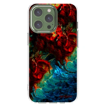 Picasee silikonový průhledný obal pro Apple iPhone 13 Pro - Universe