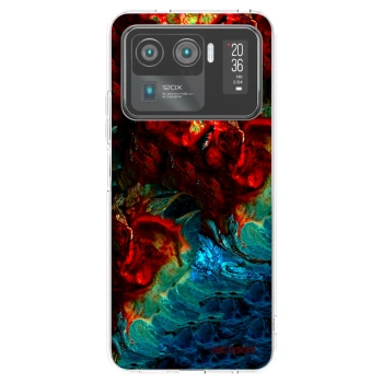 Picasee silikonový průhledný obal pro Xiaomi Mi 11 Ultra - Universe