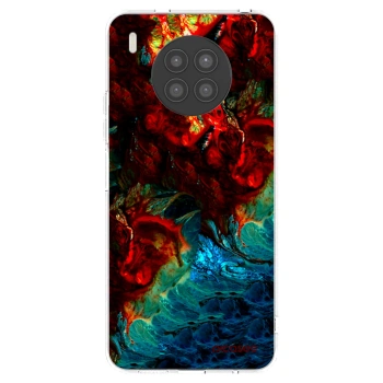 Picasee silikonový průhledný obal pro Huawei Nova 8i - Universe