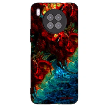 Picasee silikonový černý obal pro Huawei Nova 8i - Universe