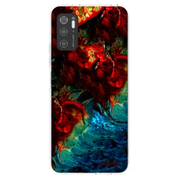 Picasee silikonový průhledný obal pro Xiaomi Poco M3 Pro 5G - Universe