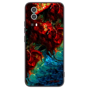 Picasee silikonový černý obal pro Vivo Y72 5G - Universe