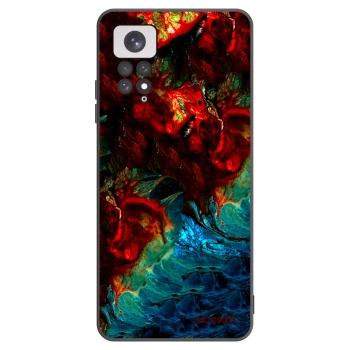 Picasee silikonový černý obal pro Xiaomi Redmi Note 11 - Universe