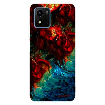 Picasee silikonový průhledný obal pro Vivo Y01 - Universe