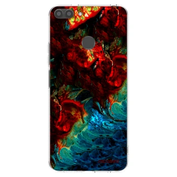 Picasee silikonový průhledný obal pro Huawei P Smart - Universe