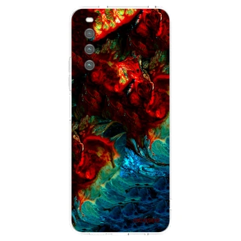Picasee silikonový průhledný obal pro Sony Xperia 10 IV 5G - Universe