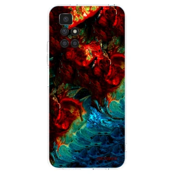 Picasee silikonový průhledný obal pro Xiaomi Redmi 10 (2022) - Universe