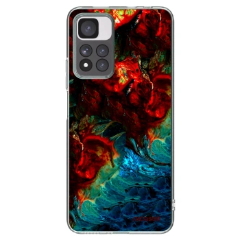 Picasee silikonový průhledný obal pro Xiaomi Redmi Note 11 Pro+ 5G - Universe