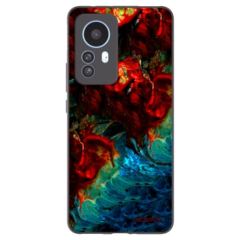 Picasee silikonový černý obal pro Xiaomi 12T Pro - Universe