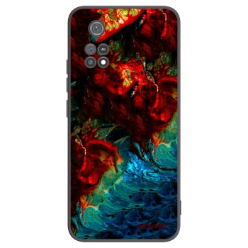 Picasee silikonový černý obal pro Xiaomi Poco M4 Pro - Universe