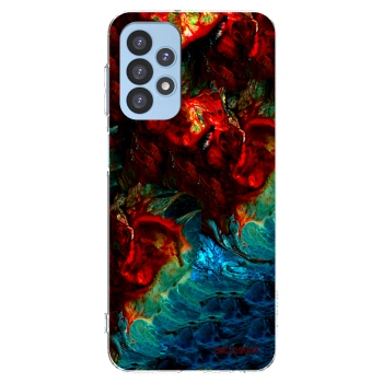 Picasee silikonový průhledný obal pro Samsung Galaxy A23 A235F 4G - Universe