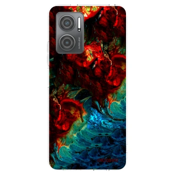 Picasee silikonový průhledný obal pro Xiaomi Redmi 10 5G - Universe