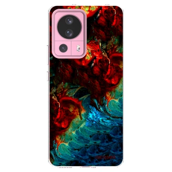 Picasee silikonový průhledný obal pro Xiaomi 13 Lite - Universe