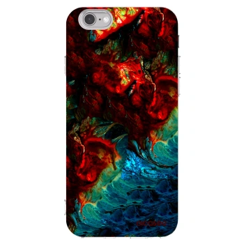 Picasee silikonový průhledný obal pro Apple iPhone 6/6S - Universe