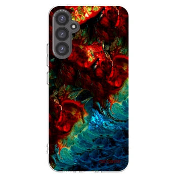 Picasee silikonový průhledný obal pro Samsung Galaxy A34 5G A346B - Universe